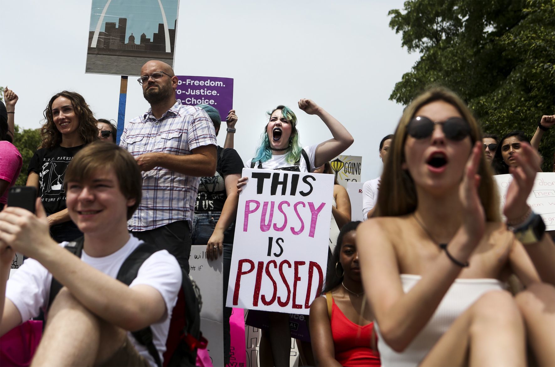 Protesting the Missouri ban